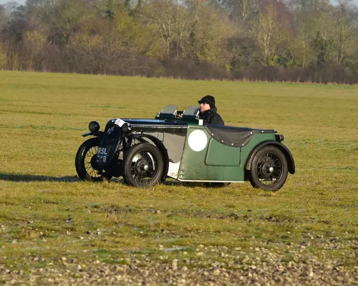 Framed Print : CM30 0564 Peter Myles, Austin 7 Sports Special Framed Print : CM30 0564 Peter Myles, Austin 7 Sports Special
