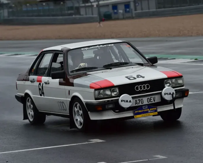 Framed Print : CM30 1117 Harry Sherrard, Audi 90 Quattro Framed Print : CM30 1117 Harry Sherrard, Audi 90 Quattro