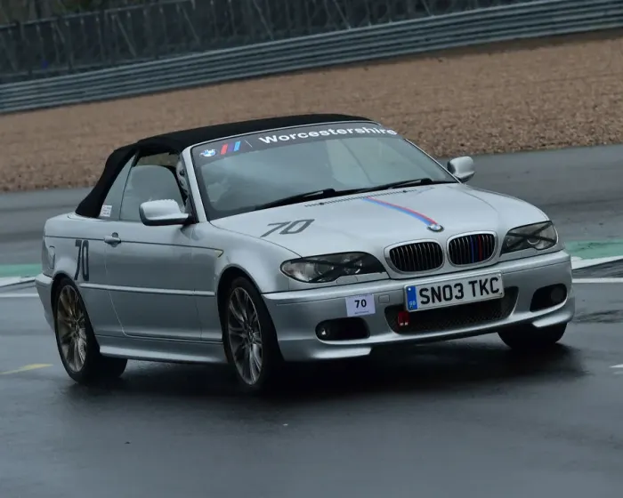 Framed Print : CM30 1147 Rob Hubbard, BMW 330