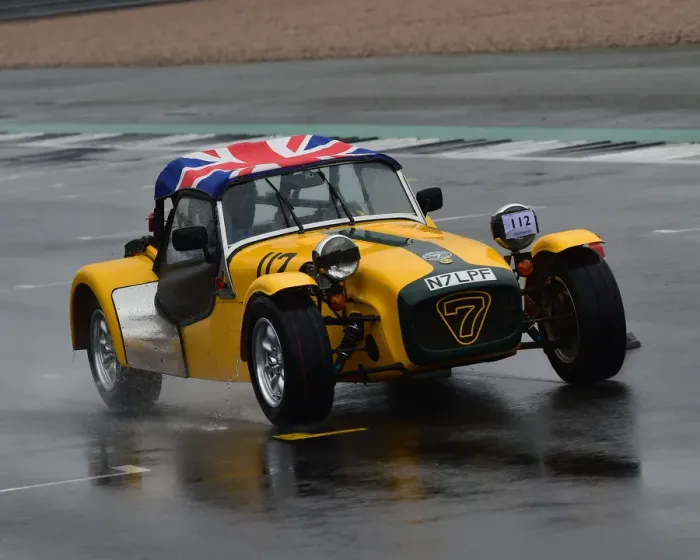 Framed Print : CM30 1378 Nic Carlton-Smith, Caterham 7 Framed Print : CM30 1378 Nic Carlton-Smith, Caterham 7
