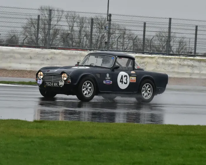 Framed Print : CM30 1523 Alex Hurst, Triumph TR4 Framed Print : CM30 1523 Alex Hurst, Triumph TR4