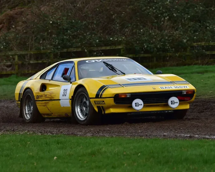 Framed Print : CM30 2207 Mark Lester, Ferrari 308 GTB Framed Print : CM30 2207 Mark Lester, Ferrari 308 GTB