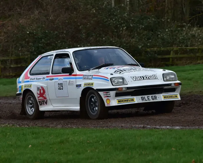 Framed Print : CM30 2209 Ben Jemison, Vauxhall Chevette HSR