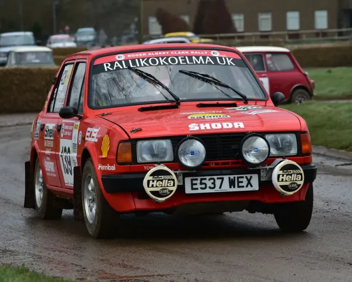 Framed Print : CM30 2505 Alex Waterman, Skoda 130L