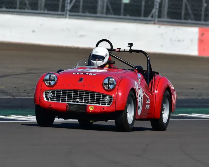 Framed Print : CM30 5435 Zaheer Shah, Triumph TR3A Framed Print : CM30 5435 Zaheer Shah, Triumph TR3A