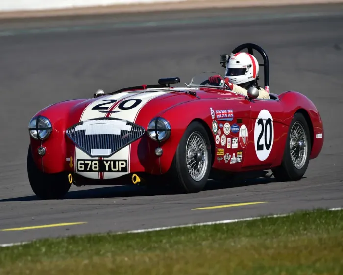 Framed Print : CM30 5535 Jonathan Abecassis, Austin Healey 100-4 Framed Print : CM30 5535 Jonathan Abecassis, Austin Healey 100-4