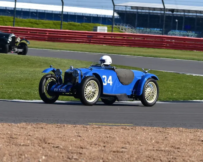 Framed Print : CM30 6036 John Reeve, Riley Brooklands Framed Print : CM30 6036 John Reeve, Riley Brooklands