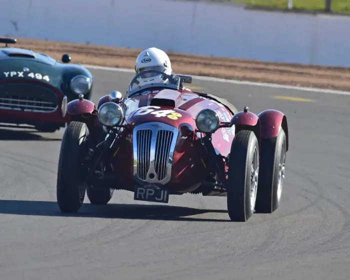 Framed Print : CM30 6273 John Ure, Frazer Nash Le Mans replica