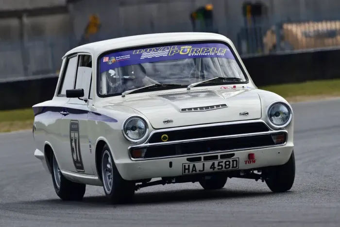 Framed Print : CM30 7347 Mike Gardiner, Ford Lotus Cortina