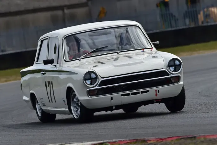 Framed Print : CM30 7351 Alan Ross-Jones, Ford Lotus Cortina