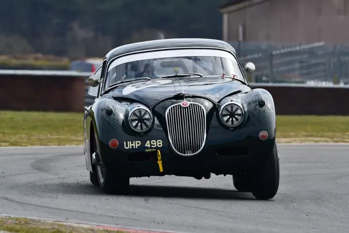 Framed Print : CM30 7353 Marc Gordon, Jaguar XK150