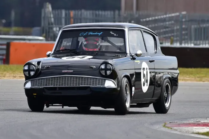 Framed Print : CM30 7423 Neil Wood, Ford Anglia, 105E