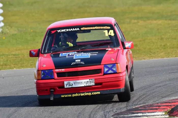 Framed Print : CM30 7526 Gavin Johnson, Vauxhall Nova GTE