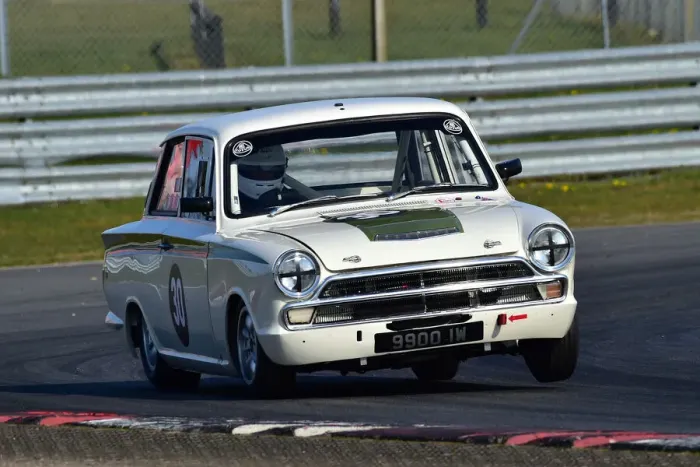 Framed Print : CM30 7738 Adam Cunnington, Ford Lotus Cortina