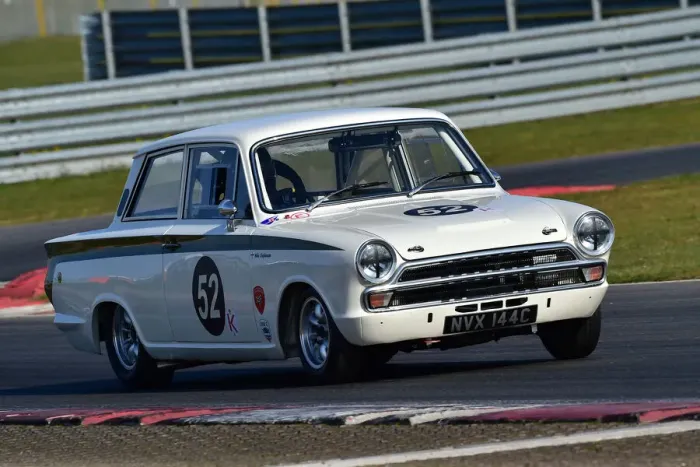 Framed Print : CM30 7765 Mike Stephenson, Ford Lotus Cortina Framed Print : CM30 7765 Mike Stephenson, Ford Lotus Cortina