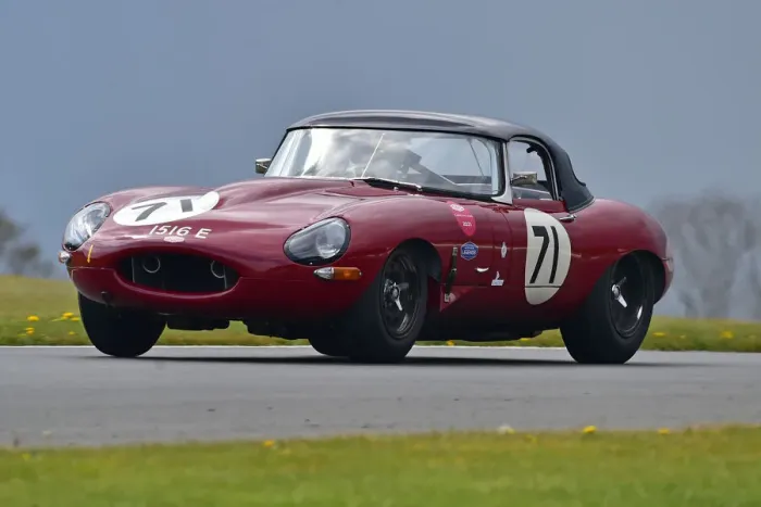 Framed Print : CM30 8475 Mark Donnor, Andrew Smith, Jaguar E-Type lightweight Framed Print : CM30 8475 Mark Donnor, Andrew Smith, Jaguar E-Type lightweight