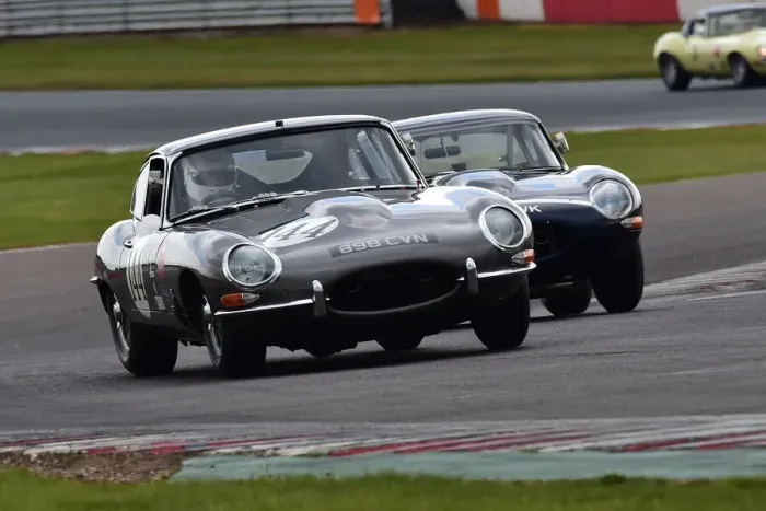 Framed Print : CM30 8555 George Pochciol, James Hanson, Jaguar E-Type Framed Print : CM30 8555 George Pochciol, James Hanson, Jaguar E-Type
