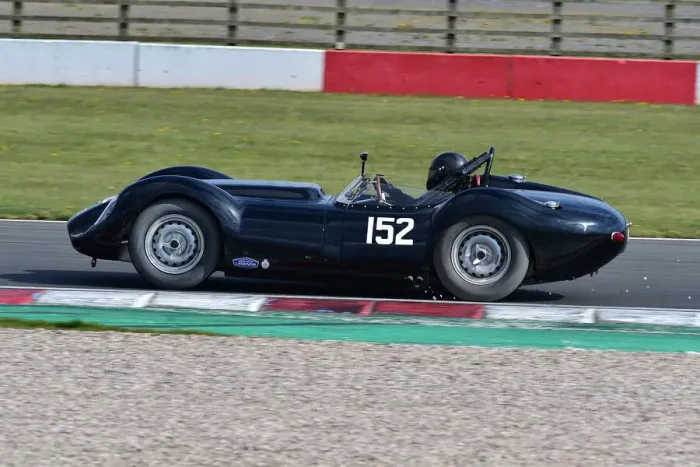 Framed Print : CM30 8973 John Spiers, Tiff Needell, Lister Jaguar Knobbly