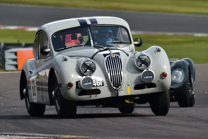 Framed Print : CM30 9054 Marc Gordon, Read Gomm, Jaguar XK140