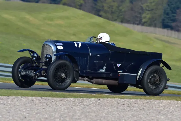 Framed Print : CM30 9716 Jock MacKinnon, Bentley 3 litre