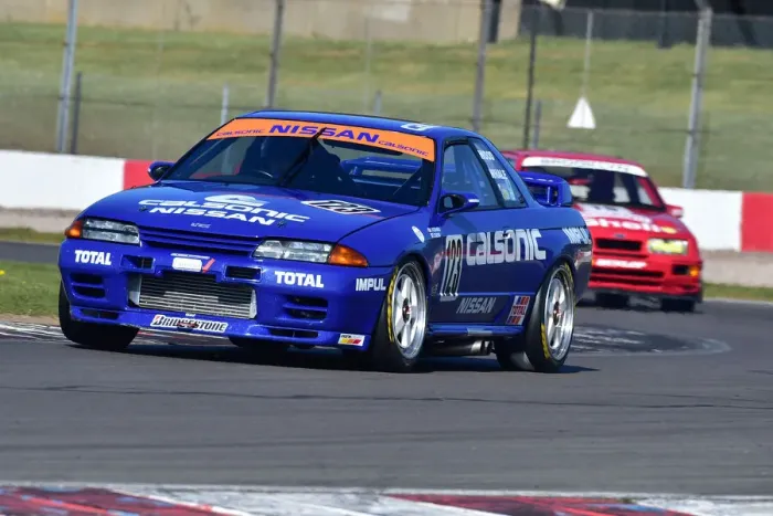 Framed Print : CM30 9772 Ric Wood, Nick Whale, Nissan Skyline GT-R
