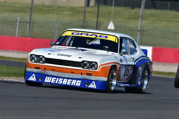 Framed Print : CM30 9774 Steve Dance, Ford Capri
