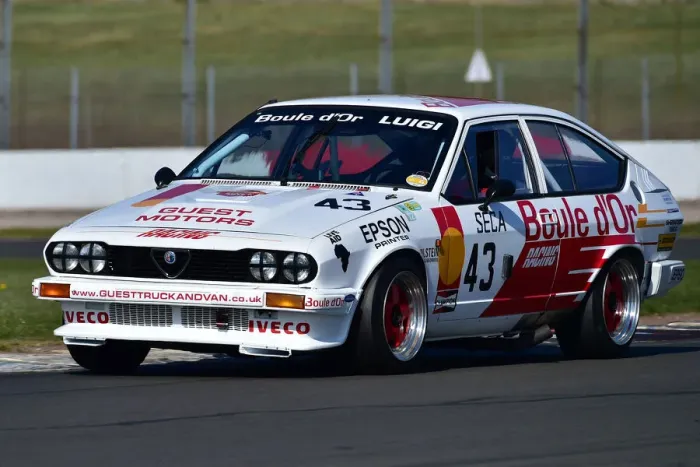 Framed Print : CM30 9843 Ian Guest, Frank Guest, Alfa Romeo GTV6 Framed Print : CM30 9843 Ian Guest, Frank Guest, Alfa Romeo GTV6