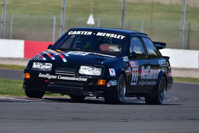 Framed Print : CM30 9871 Paul Mensley, Ford Sierra Cosworth