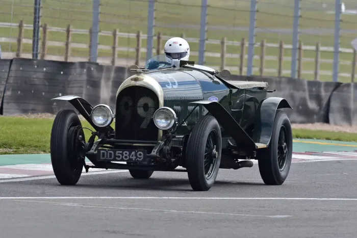 Framed Print : CM31 0429 Ewen Getley, Robin Tuluie, Bentley 3: 4 Litre