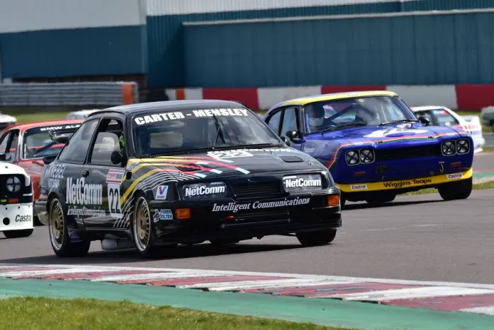 Framed Print : CM31 0533 Paul Mensley, Ford Sierra Cosworth