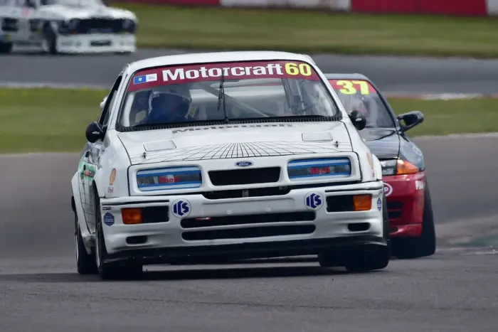 Framed Print : CM31 0557 Mark Wright, Dave Coyne, Ford Sierra Cosworth RS500
