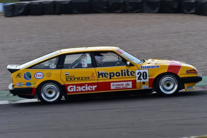 Framed Print : CM31 0746 Ken Clarke, Tim Clarke, Rover Vitesse SD1