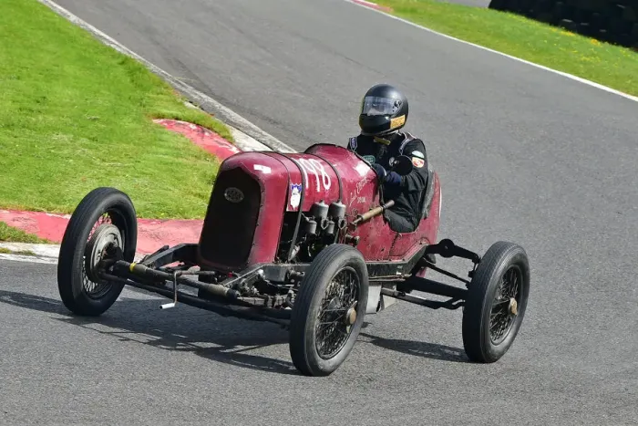 Framed Print : CM31 2366 Ollie Leston, Lovell Elkhart Sprint Racer