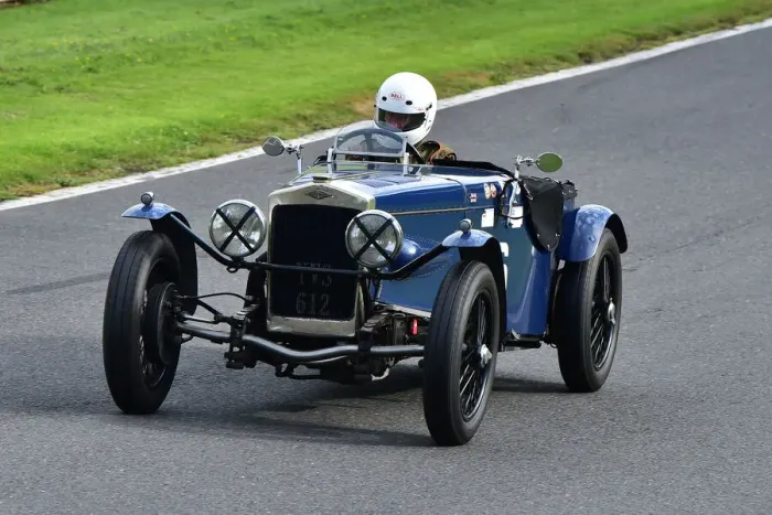 Framed Print : CM31 3151 Paul Baker, Frazer Nash Sports