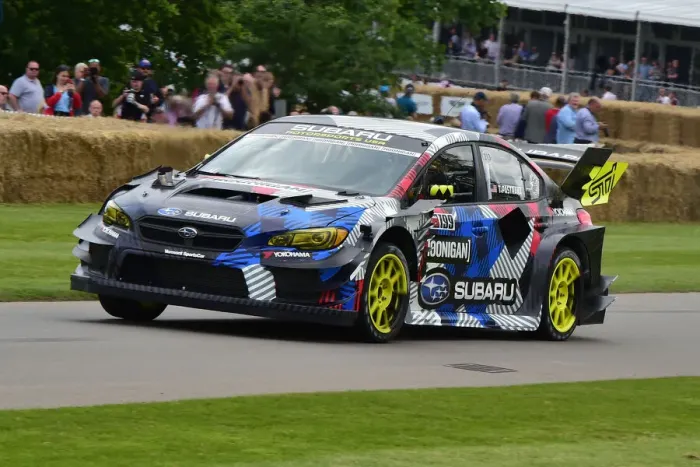 Rights Managed : CM31 3340 Travis Pastrana, Subaru Impreza WRX Rights Managed : CM31 3340 Travis Pastrana, Subaru Impreza WRX