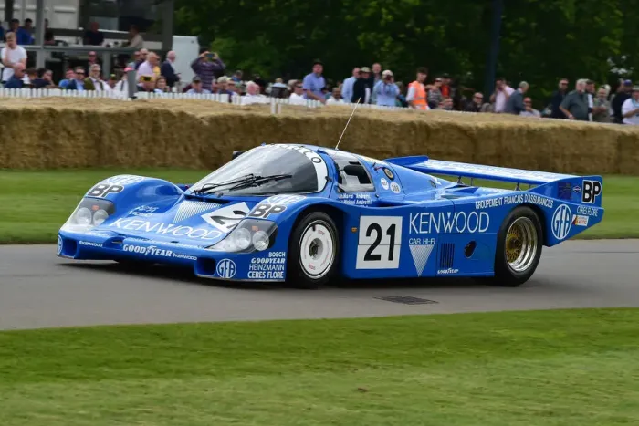 Rights Managed : CM31 3421 Rainer Becker, Porsche 956 Rights Managed : CM31 3421 Rainer Becker, Porsche 956