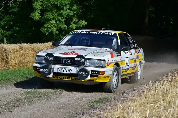 Rights Managed : CM31 3908 Adam Marsden, Audi 200 Quattro replica Rights Managed : CM31 3908 Adam Marsden, Audi 200 Quattro replica