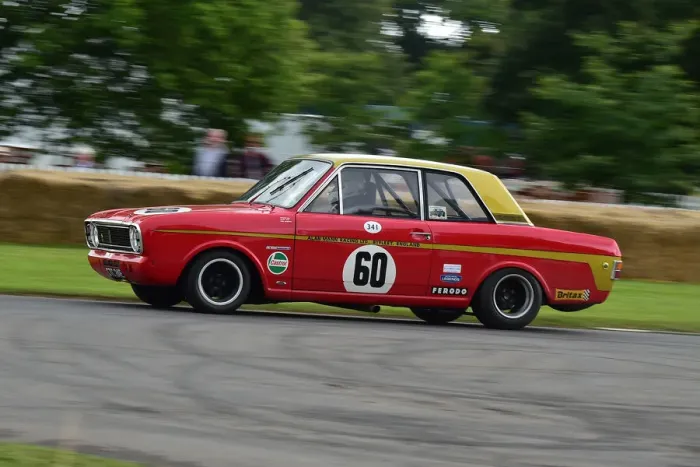 Rights Managed : CM31 4257 Jon Miles, Ford Lotus Cortina Mk2 Rights Managed : CM31 4257 Jon Miles, Ford Lotus Cortina Mk2