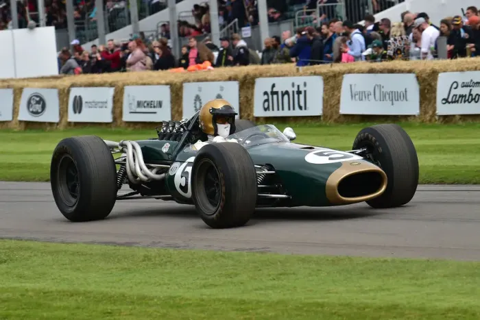 Rights Managed : CM31 4373 Geoff Underwood, Brabham-Repco BT20 Rights Managed : CM31 4373 Geoff Underwood, Brabham-Repco BT20