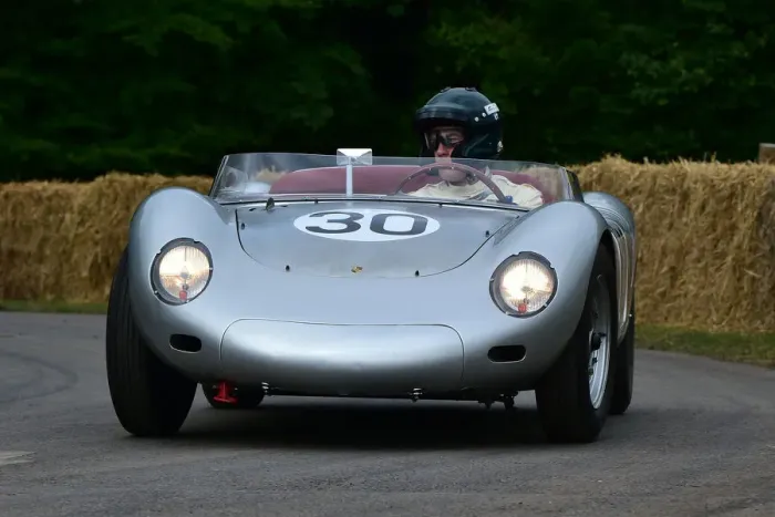 Rights Managed : CM31 4440 Andy Prill, James Turner, Porsche 718 RSK Rights Managed : CM31 4440 Andy Prill, James Turner, Porsche 718 RSK