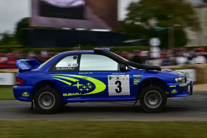 Rights Managed : CM31 4708 David Lapworth, Paul Howarth, Subaru Impreza WRC 99 Rights Managed : CM31 4708 David Lapworth, Paul Howarth, Subaru Impreza WRC 99