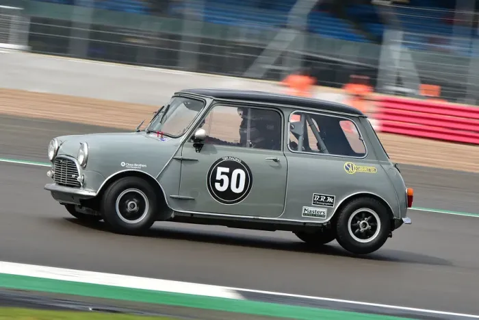 Framed Print : CM31 5855 William Dyrdal, Morris Mini Cooper S Framed Print : CM31 5855 William Dyrdal, Morris Mini Cooper S