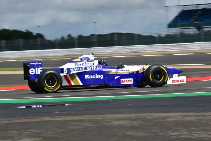 Framed Print : CM31 6715 Damon Hill, Williams FW18 Framed Print : CM31 6715 Damon Hill, Williams FW18