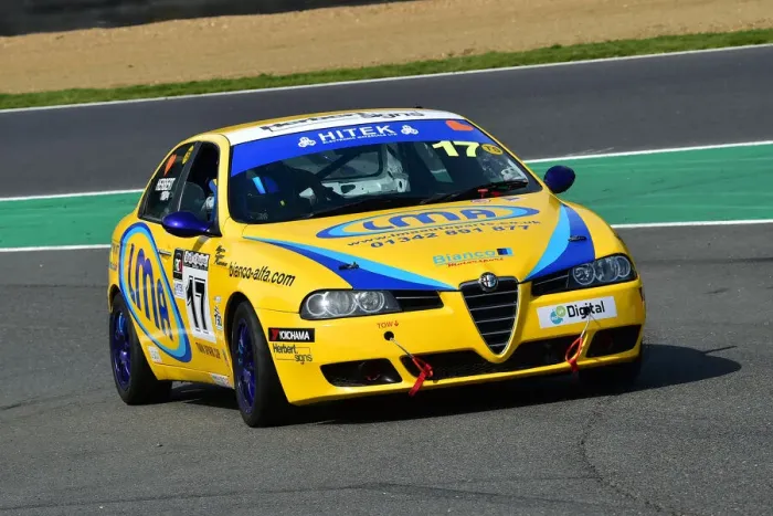 Framed Print : CM31 7287 Tom Herbert, Alfa Romeo 156