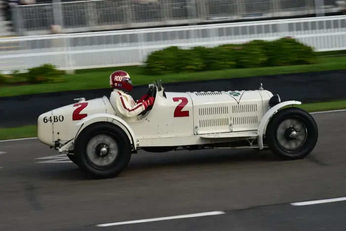 Rights Managed : CM31 8640 Jochen Mass, Rupert Clevely, Alfa Romeo 8C 2300 Monza