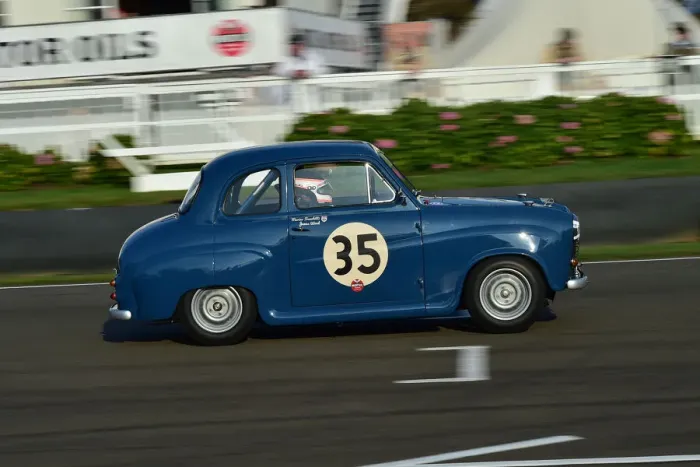 Rights Managed : CM31 9200 Marino Franchitti, James Wood, Austin A35 Rights Managed : CM31 9200 Marino Franchitti, James Wood, Austin A35