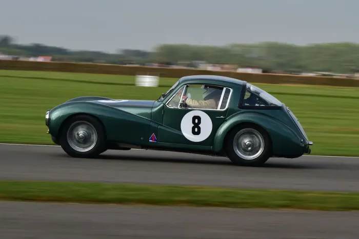 Rights Managed : CM31 9512 Arlette Muller, Aston Martin DB3 Coupe Rights Managed : CM31 9512 Arlette Muller, Aston Martin DB3 Coupe