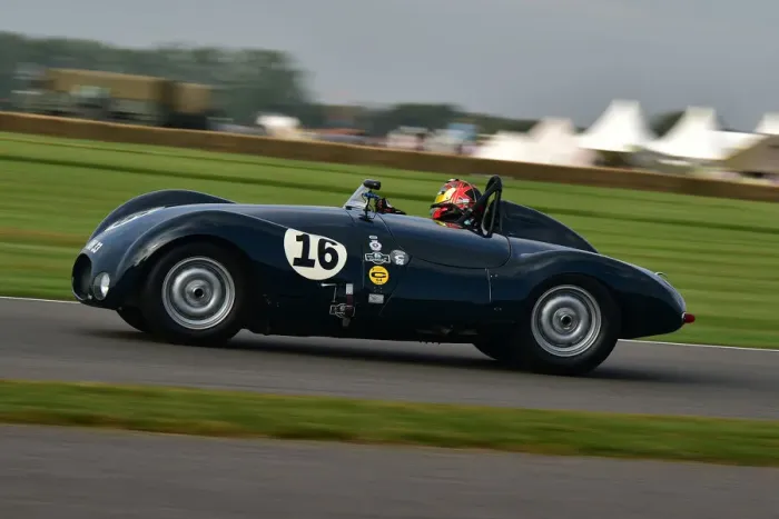 Rights Managed : CM31 9544 Katarina Kyvalova, Cooper-Jaguar T33 Rights Managed : CM31 9544 Katarina Kyvalova, Cooper-Jaguar T33