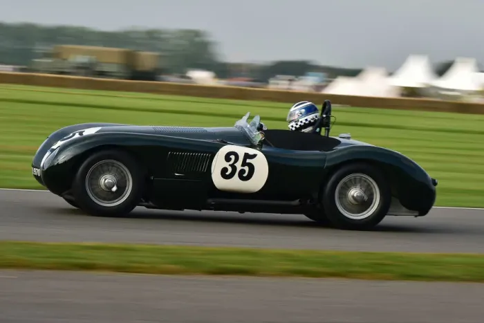 Rights Managed : CM31 9552 Frederic Wakeman, Jaguar C-Type Rights Managed : CM31 9552 Frederic Wakeman, Jaguar C-Type