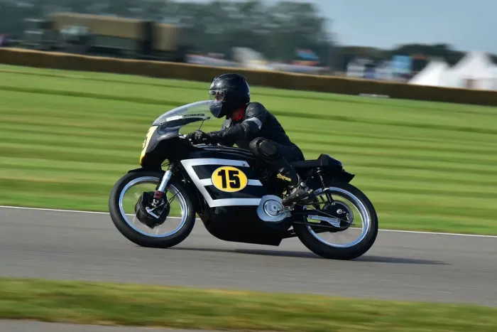 Rights Managed : CM31 9861 Patrick Walker, Norton Manx 500 Rights Managed : CM31 9861 Patrick Walker, Norton Manx 500